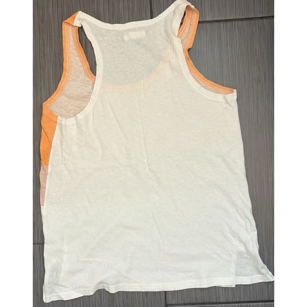 Madewell Women’s Soleil Cotton & Linen Tank Top Size Small Lightweight - Picture 4 of 5